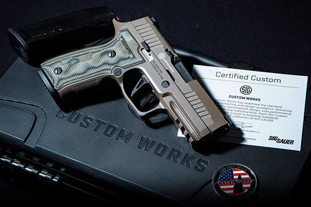 SIG SAUER Introduces SIG Custom Works P320 AXG Scorpion