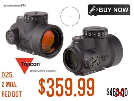 Trijicon MRO Red Dot Sight 2 MOA No Mount lowest price