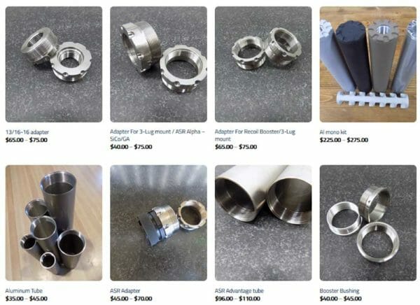 Solvent Traps 80% Silencer Parts