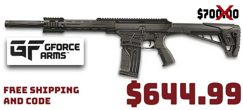 GForce Arms GF12AR Semi-Auto 12Gge Shotgun Deal 2