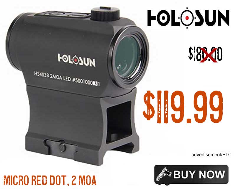 HoloSun Red Dot Micro Sight Hs403B lowest price july2024