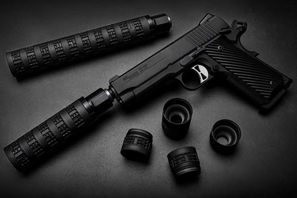 SIG SAUER Modular MODX-45 Pistol Suppressor Now Shipping