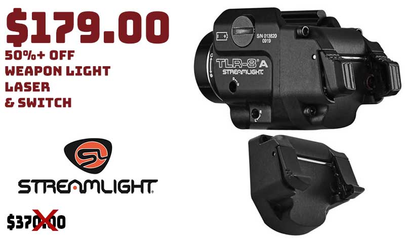 Streamlight TLR-8A Weapon Light, Laser & Switch Combo Sale