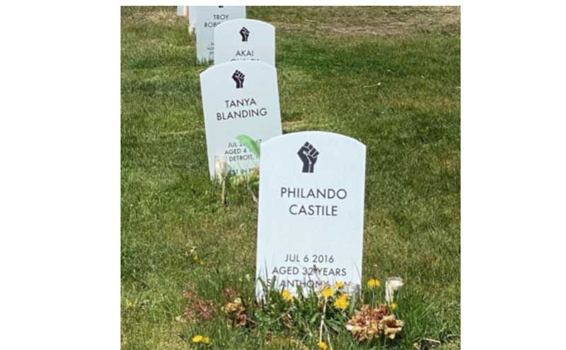 Philando Castile Say Their Names Marker