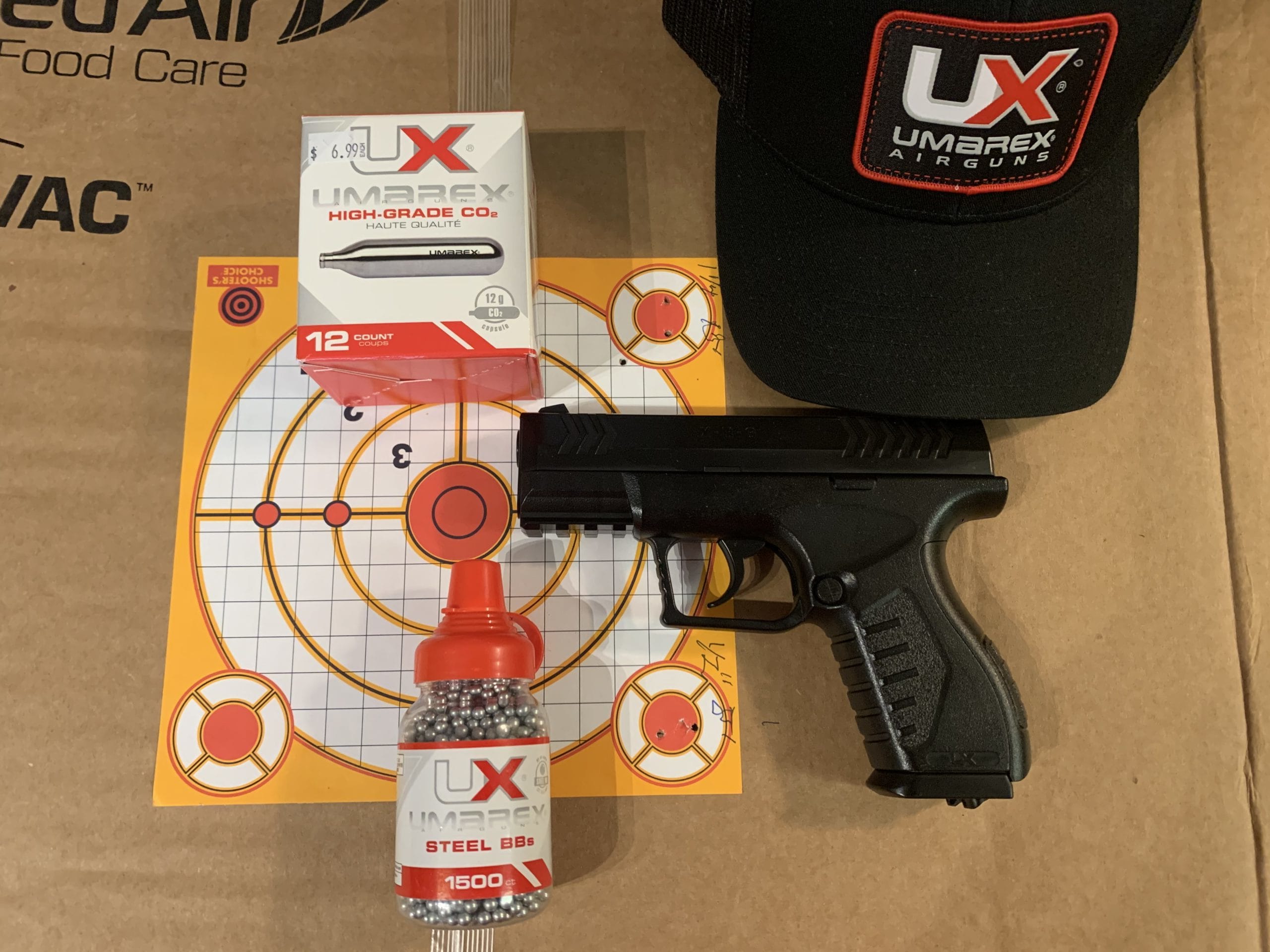 Kit Pistolet CO2 XBG Umarex, calibre 4.5 mm (3 joules) - SD