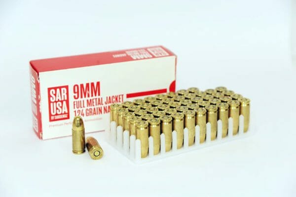 SAR USA 9mm Ammo