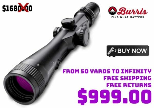 Burris 4-16x50mm Eliminator III LaserScope Ballistic Riflescope Sale