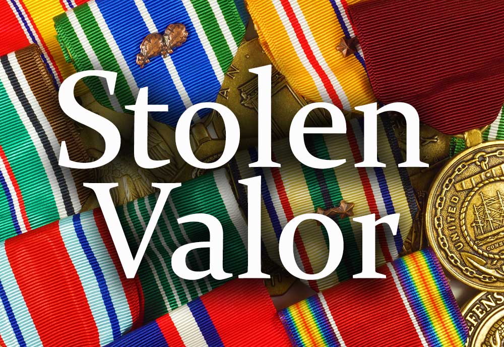 Stolen Valor US military ribbon medal commendations iStock-lauradyoung 495918711