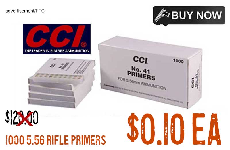 CCI No.41 5.56mm NATO-Spec Small Rifle Primers Sale oct2024