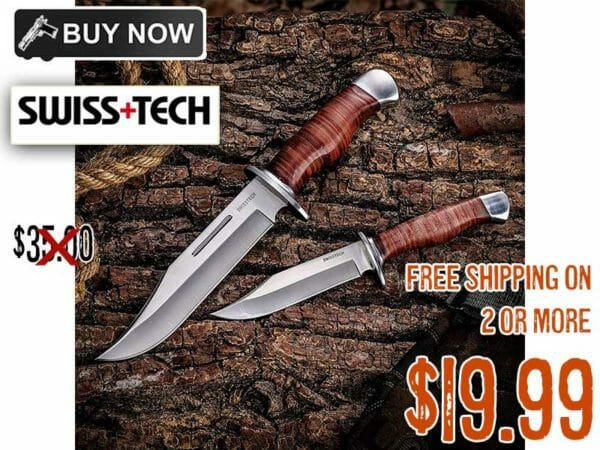 swiss tech fixed blade knife