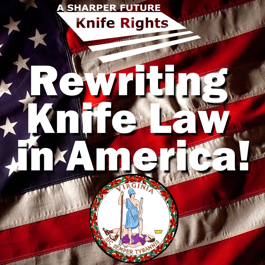 Knife Rights' VA Switchblade Ban Repeal Bill Out of House Public Safety Committee