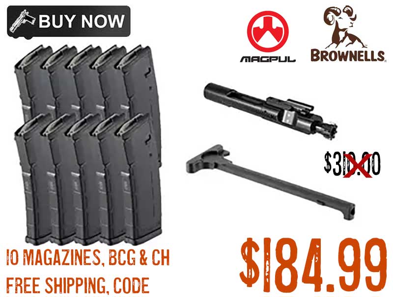 Brownells M16 5.56 Complete Bolt Carrier Group Package Sale