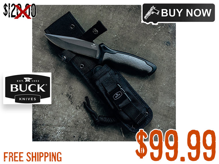 Buck 655 Nighthawk Fixed-Blade Knife $99.99 FREE S&H