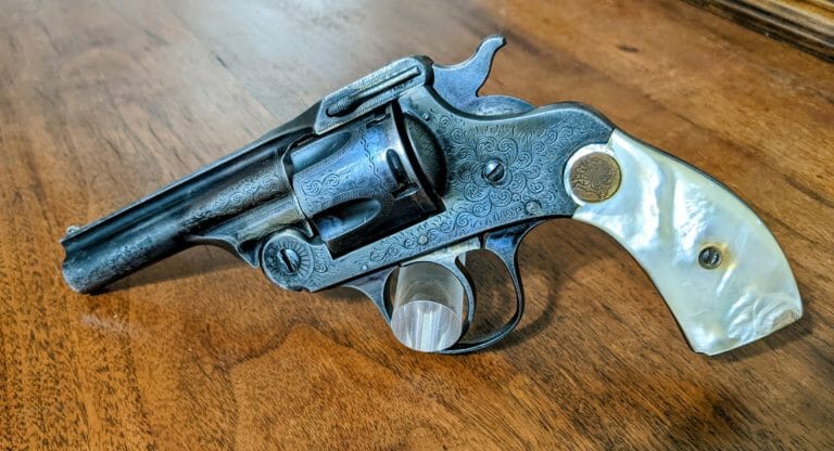 Hopkins & Allen's Triple Action Revolver VIDEO - AmmoLand Shooting ...