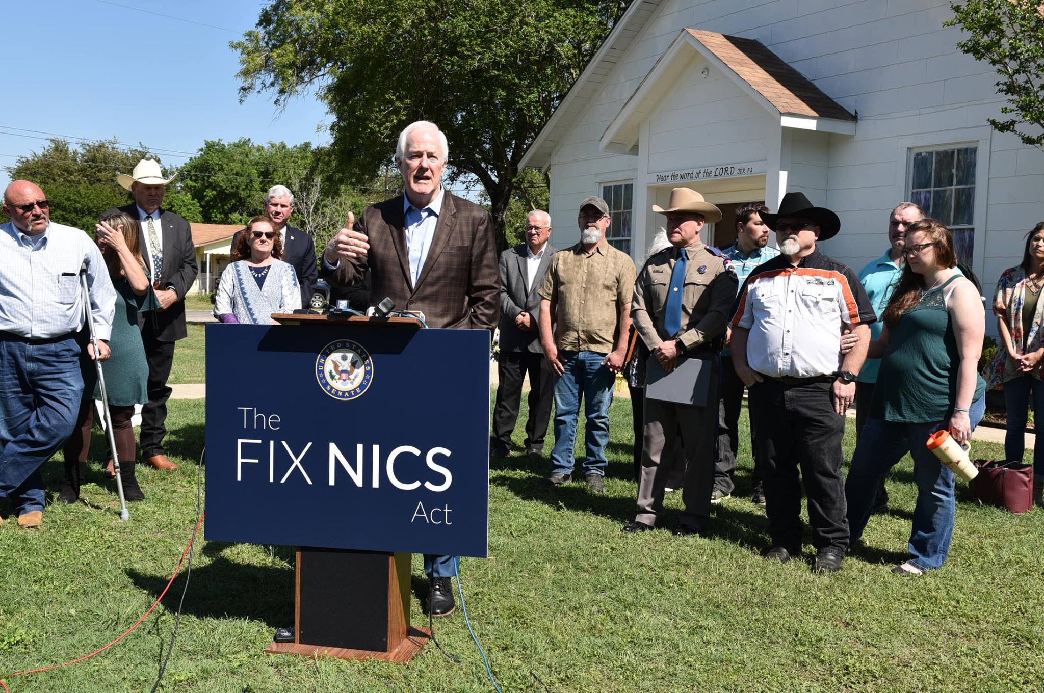 McConnell Instruction to Cornyn Hints Where GOP May 'Compromise' on Guns