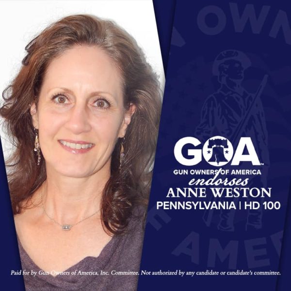 Pro-gun Ann Weston Challenges Cutler in Pennsylvania House Primary