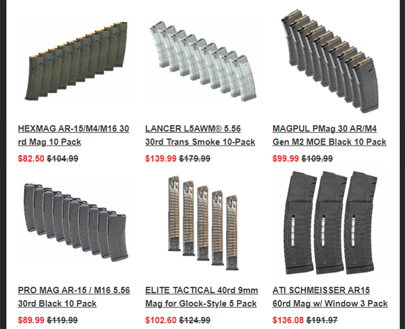 Save On Gun Magazines While You Can