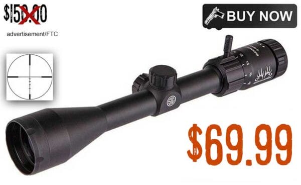 SIG SAUER Buckmasters 3-9x40mm Rifle high quality Scope