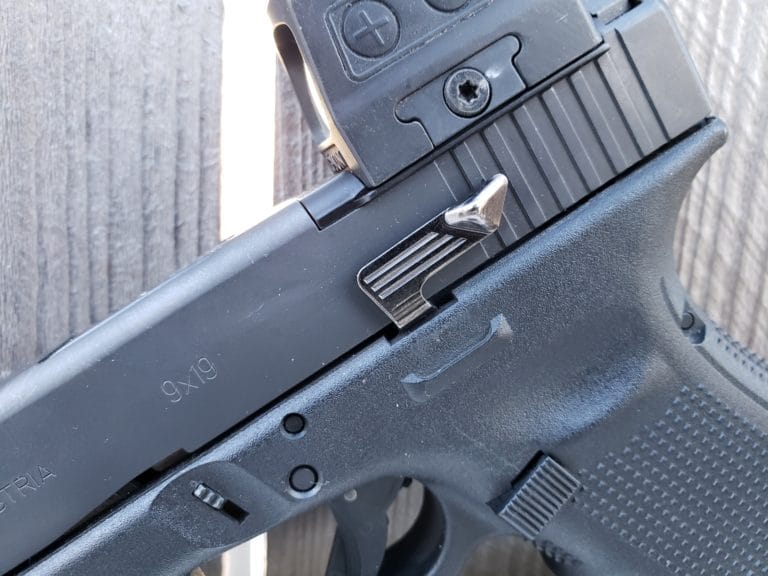 Kagwerks Extended Glock Slide Release Review Ammoland Shooting Sports