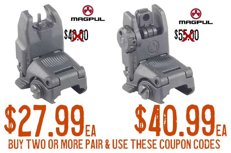 MAGPUL AR15 MBUS GEN 2 TACTICAL Sight Set Sale