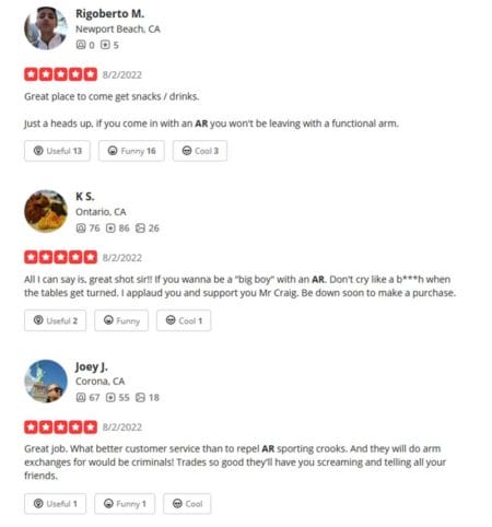 Norco Market and Liquor Yelp Reviews Screengrab 8-4-22