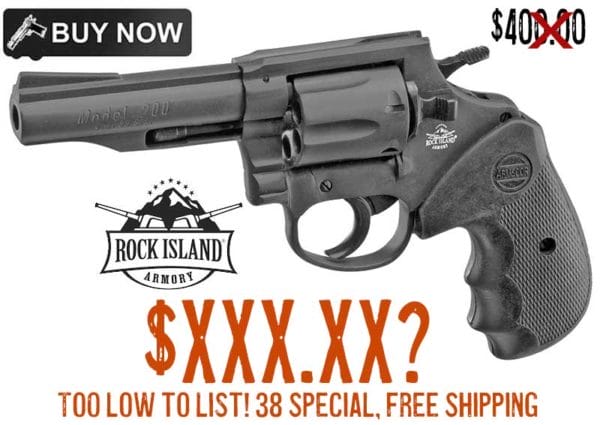 Rock Island Armory M200 38 Special Revolver Sale aug2022