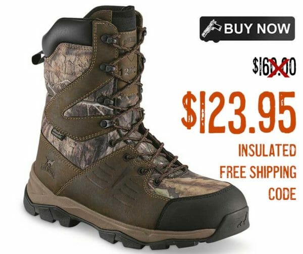 Irish Setter Men's Terrain 10" Waterproof Insulated Hunting Boots 