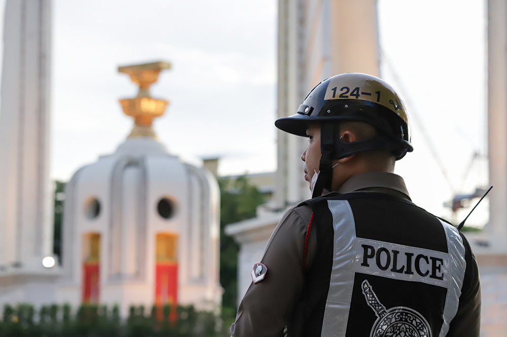 Thailand Police Officer iStock-1251539970