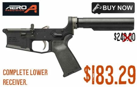 Aero M4E1 Enhanced Complete Lower NiB Trigger Sale july2023