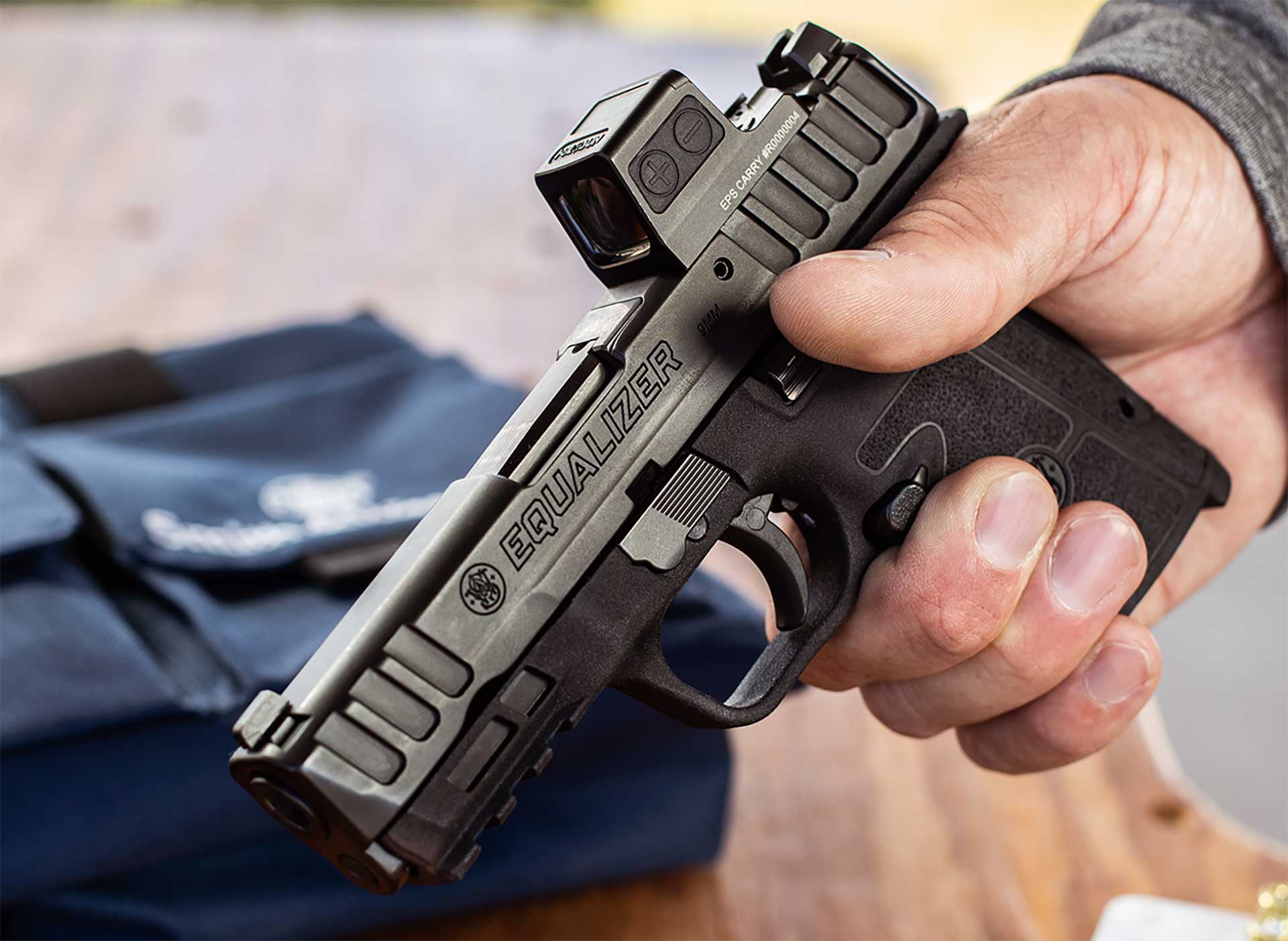 Smith Wesson Unveils Equalizer Compact Pistol AmmoLand Shooting   Smith Wesson SW Equalizer Handgun 