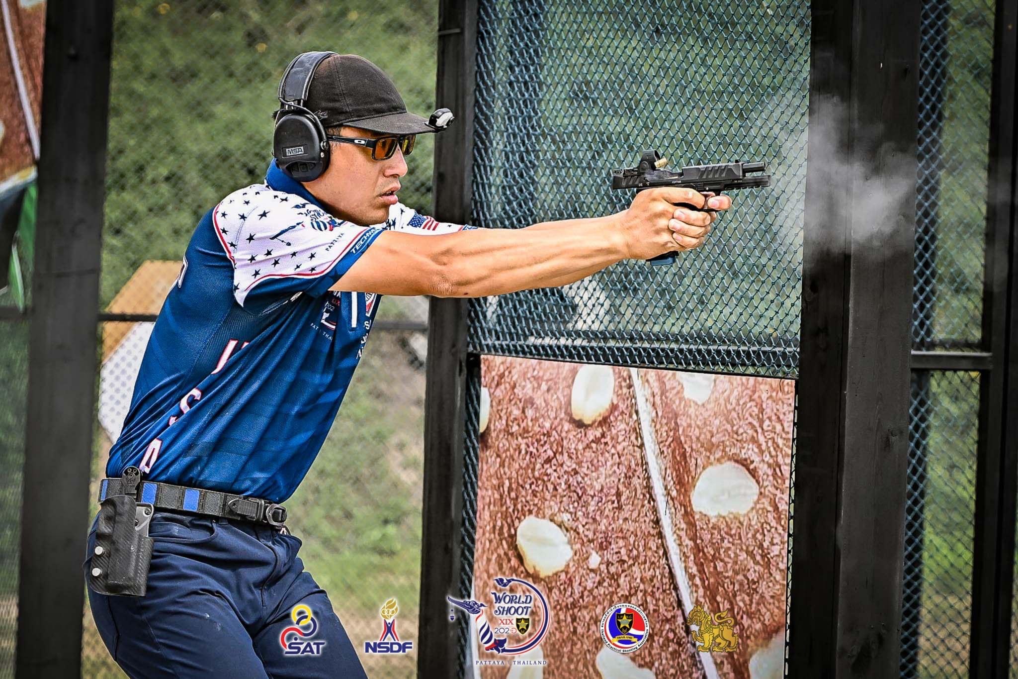 Luke Cao, Walther Shooting Team, First Place at the 2022 I.P.S.C. World Shoot