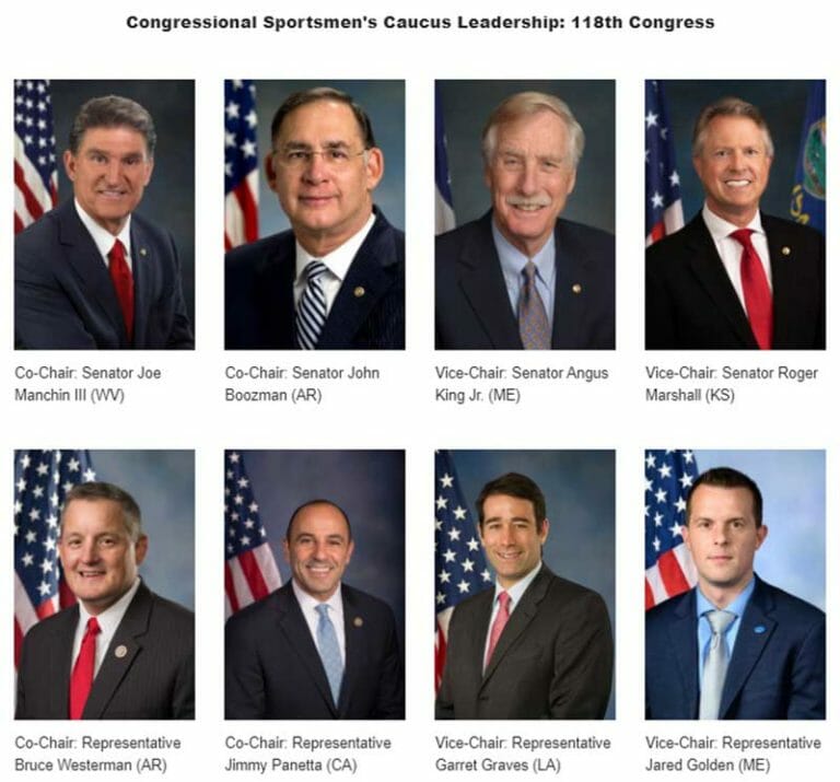 Bipartisan Congressional Sportsmen's Caucus Announces New Leadership