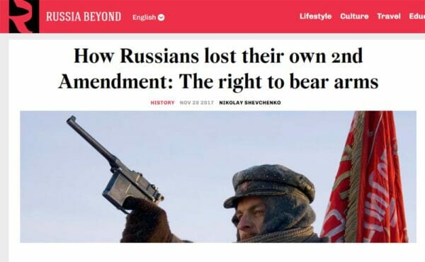 How Russians lost their own 2nd Amendment The right to bear arms