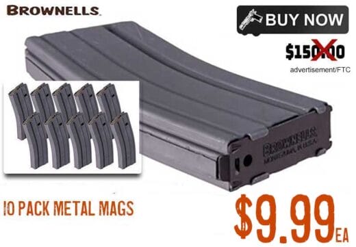 Brownells Aluminum AR15 Magazine 5.56mm Deal sept2024