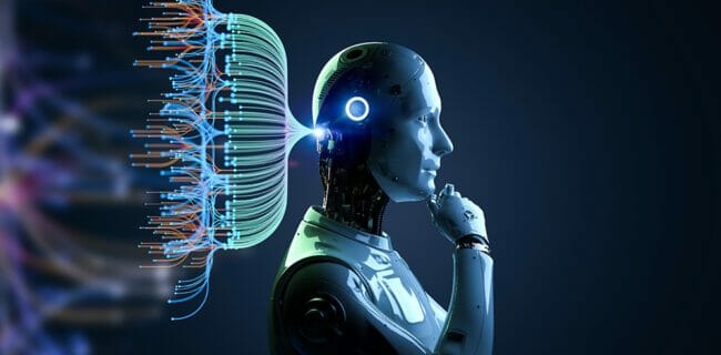 By drawing its data from biased human sources, "artificial intelligence" can be used to help crush freedom. iStock-1387900612