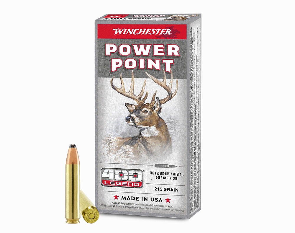 Winchester Introduces New 400 Legend StraightWalled Cartridge