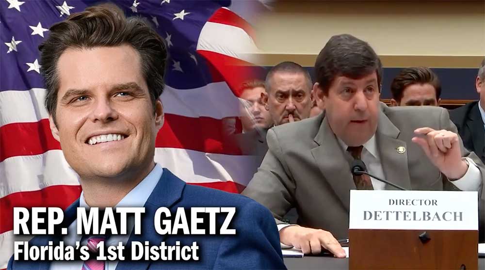 Gaetz And MTG Attempt To Zero Out ATF Director's Paycheck