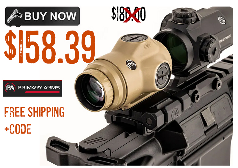Primary Arms SLx 3X Micro Magnifier $158.39 FREE S&H CODE