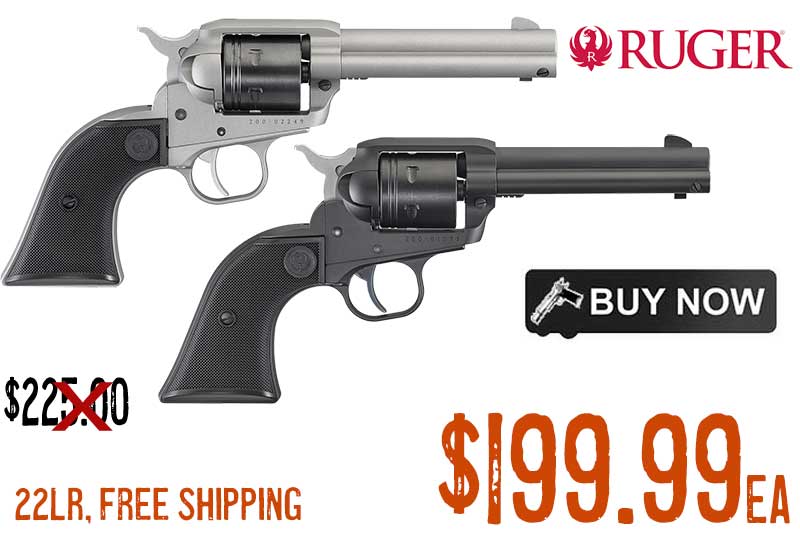 Ruger Wrangler 22LR Revolver Sale Deal Discount