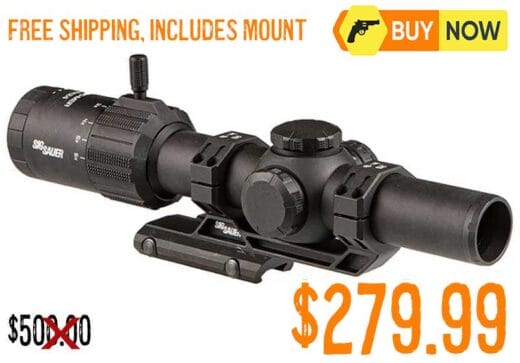 Sig Sauer Tango MSR 1-6x24mm riflscope deals sale discount feb2025