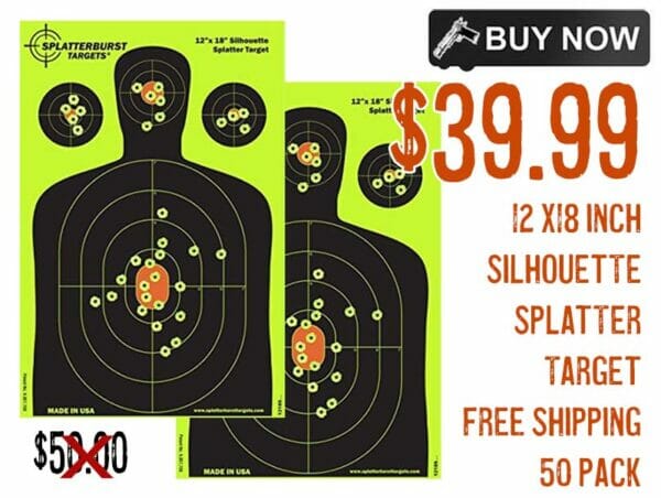 Splatterburst 12 x18 inch Silhouette Target sale deal discount