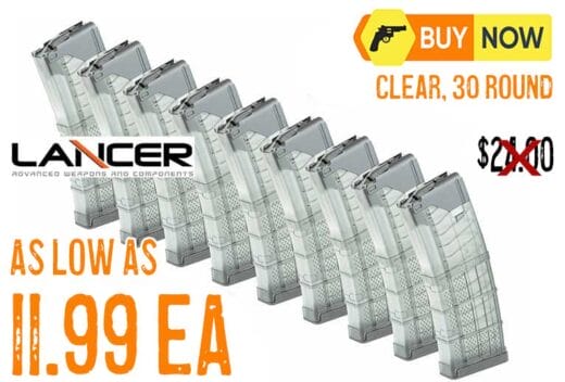 Lancer L5 Advanced Warfighter Magazines Clear lowest price