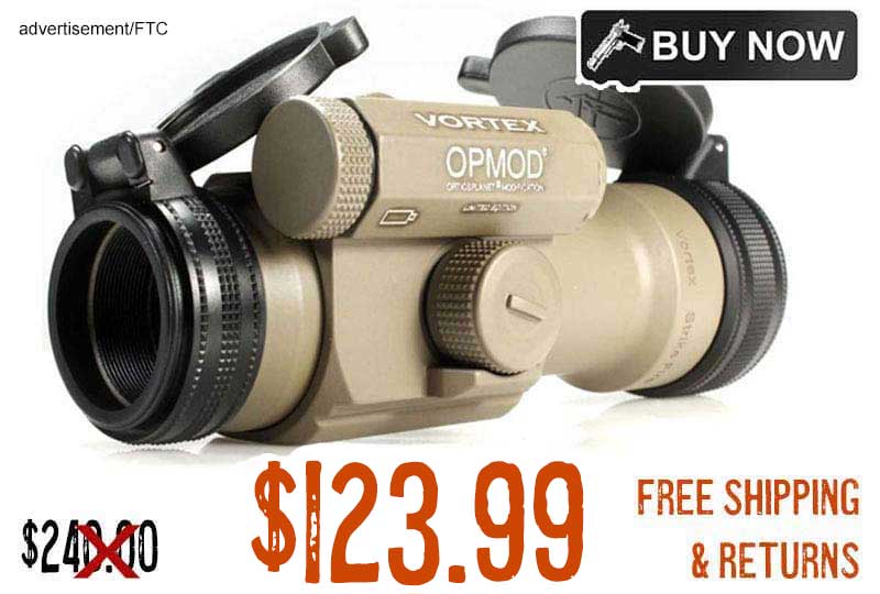 Vortex OPMOD StrikeFire II 4 MOA Red Dot Sight Sale april2024