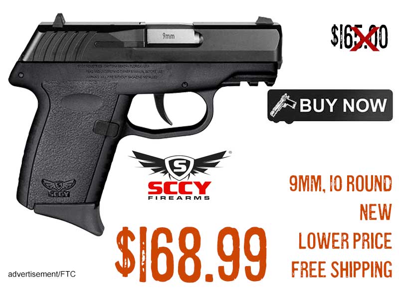 SCCY INDUSTRIES CPX-2 9mm lowest price offer