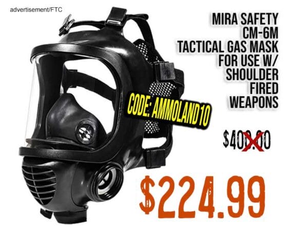 MIRA Safety CM-6M Tactical Gas Mask sale deal discount aug2024