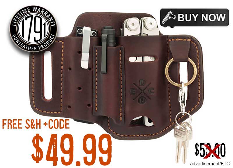 1791 Gunleather Easy-Slide EDC Organizer lowest price nov2024