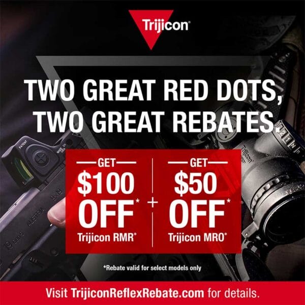 Trijicon 3.25 Red RMR Type 2 337.06 FREE S&H +REBATE