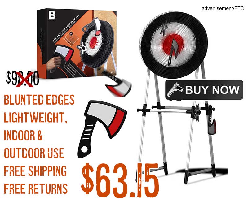 Black Series Axe Throwing Target Set lowest price