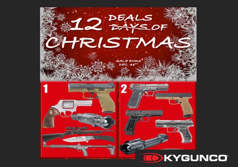 Kentucky Gun Co Kick's Off 12 Days of Christmas Gun Sale 2023