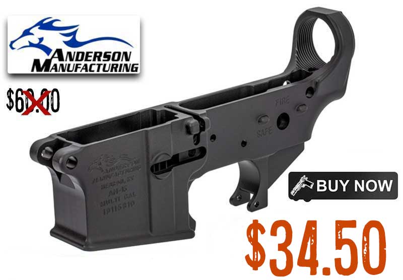 Anderson Mfg AR-15 Stripped Lower Receivers Deal lowest price aug2024